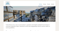Desktop Screenshot of porticus.hr